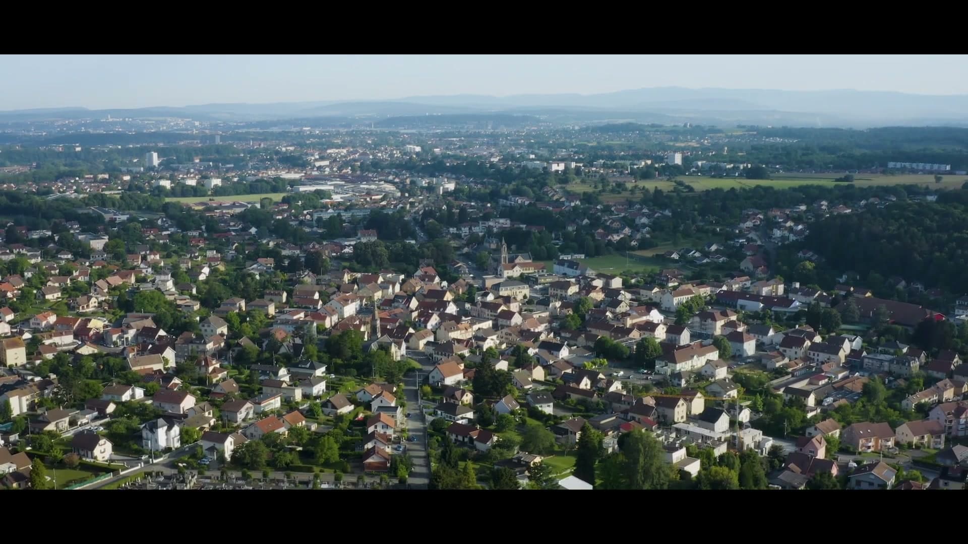Panorama aérien de Seloncourt