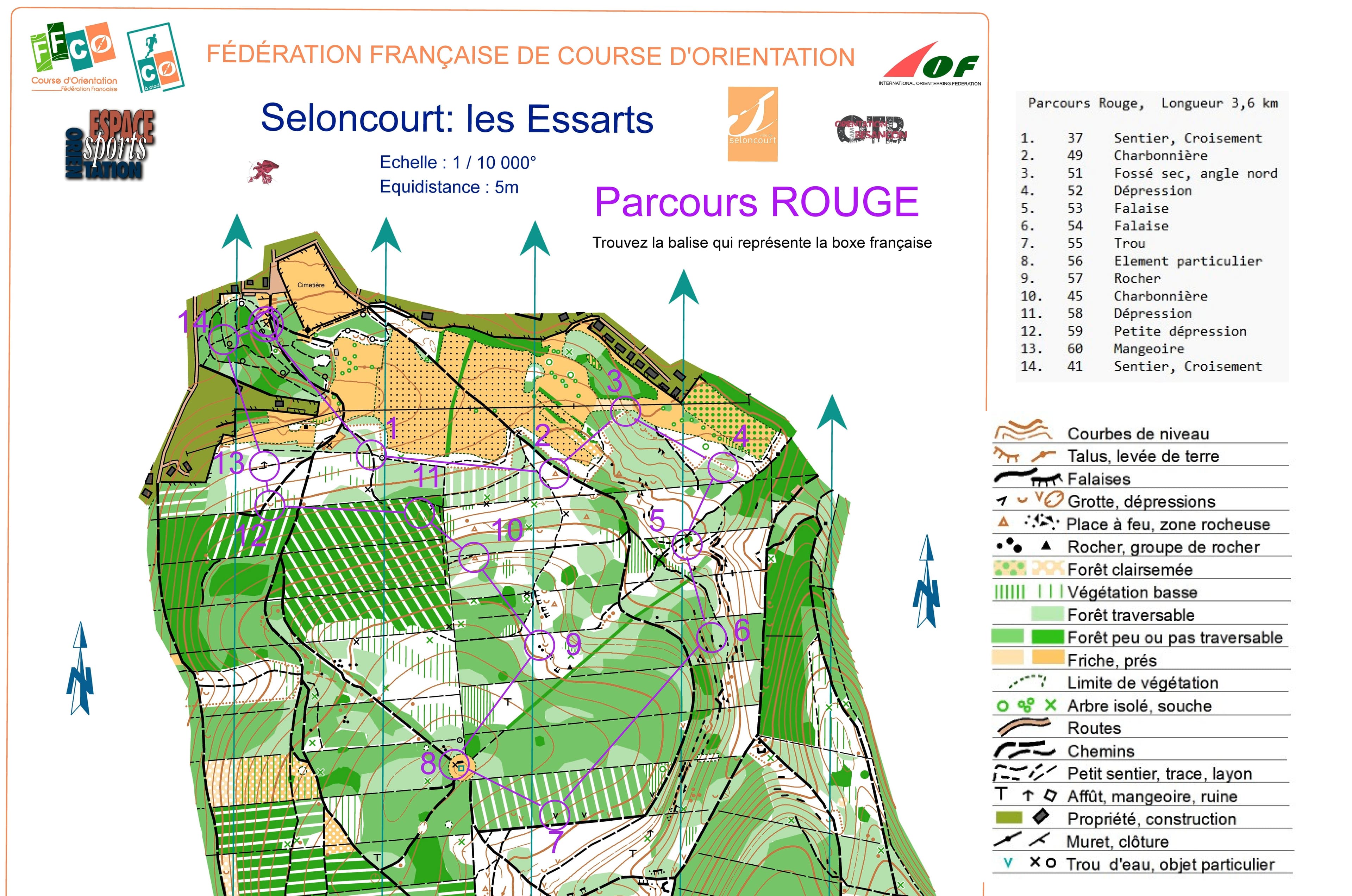 Parcours Rouge - Moyen