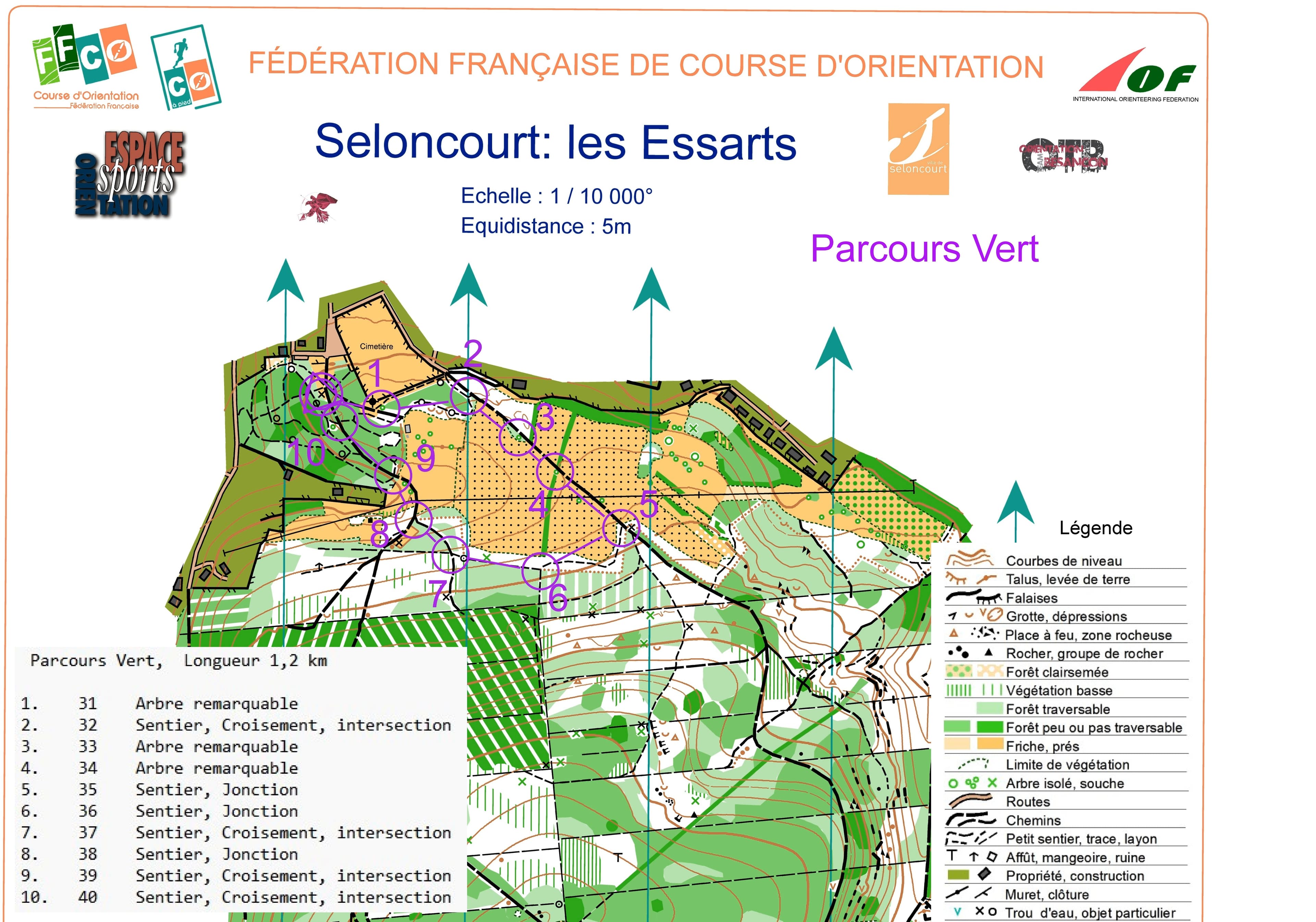 Parcours Vert - Débutant