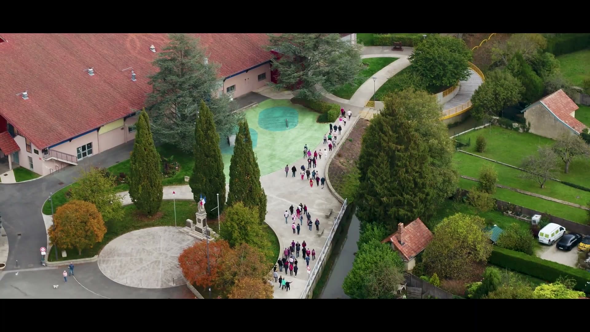 Cour de récréation d'une école de Seloncourt