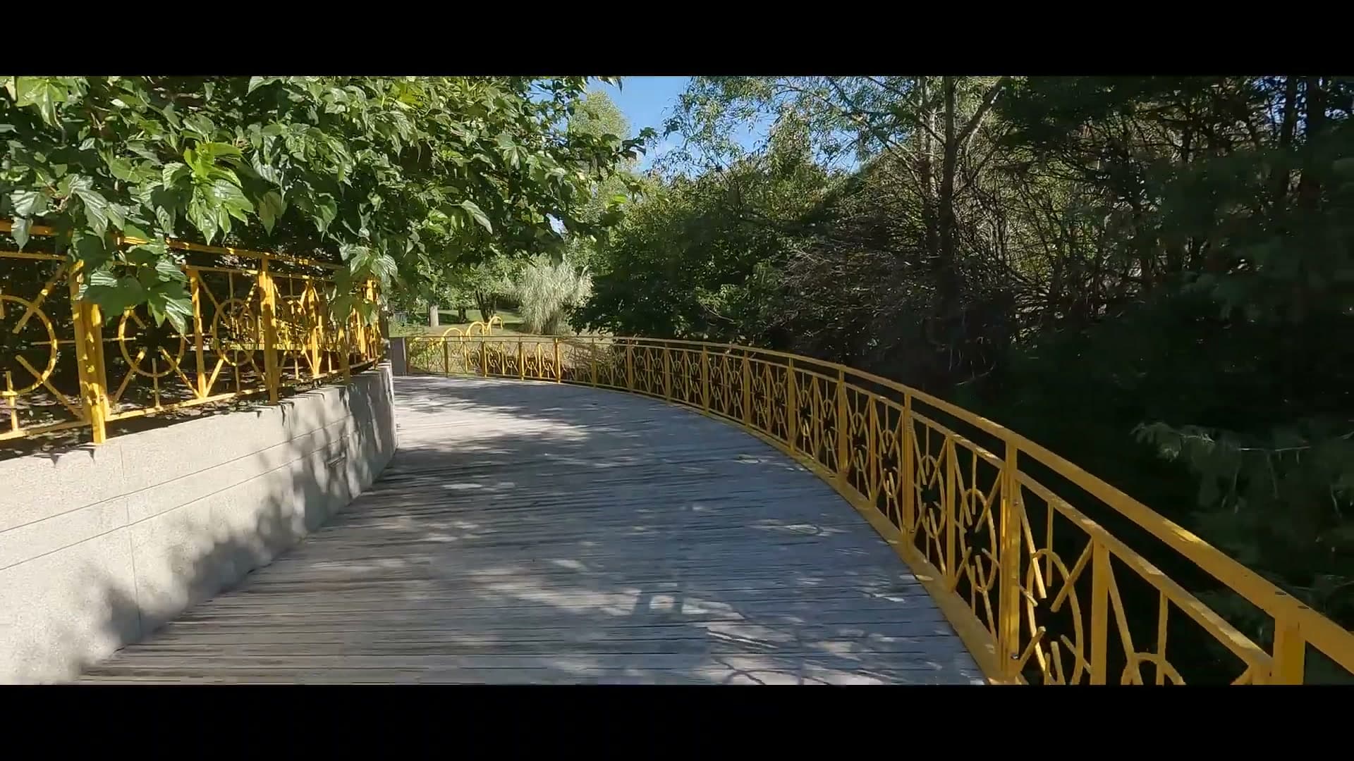Pont dans le Parc de la Panse à Seloncourt