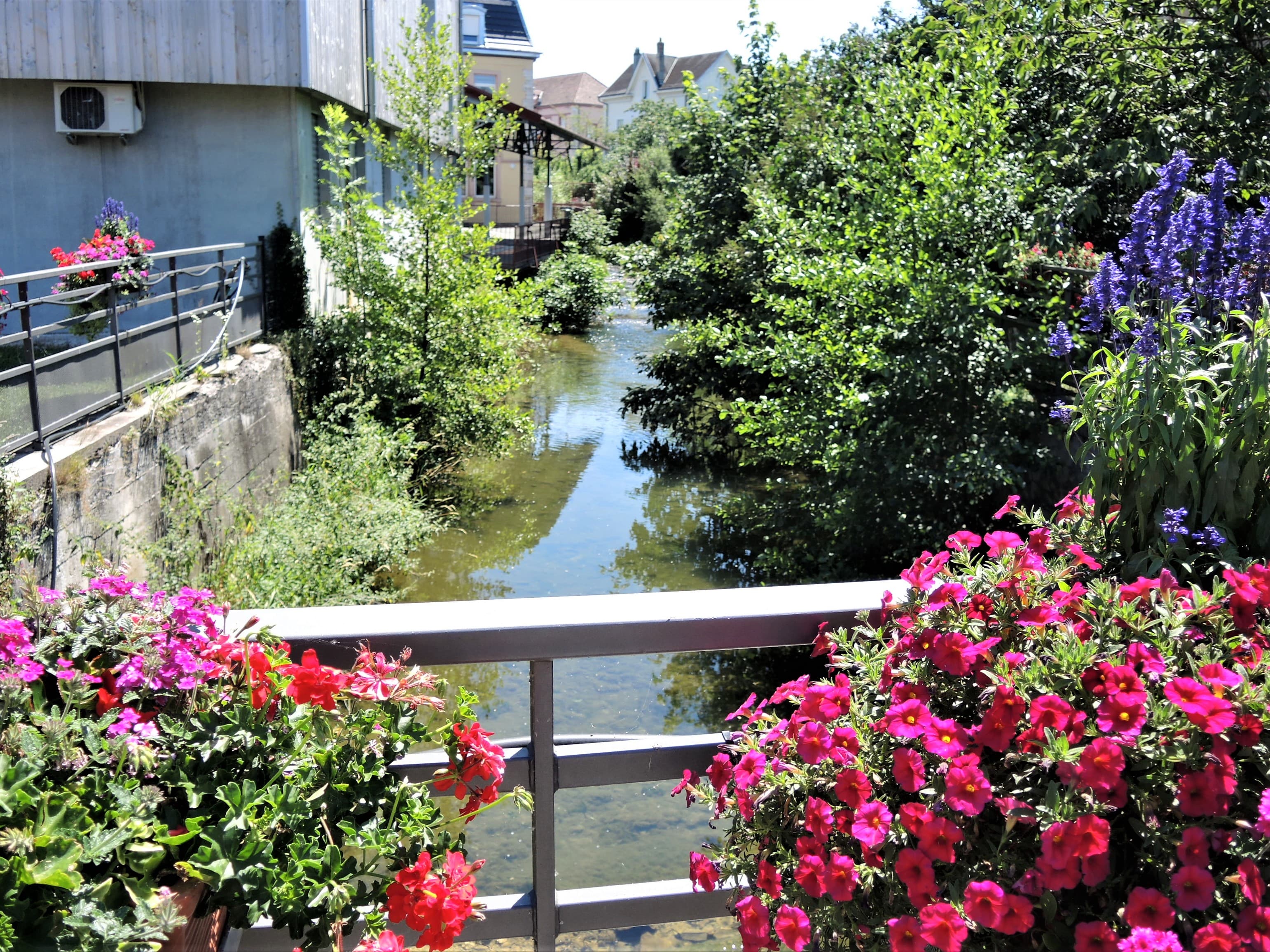 Rivière Le Gland traversant Seloncourt
