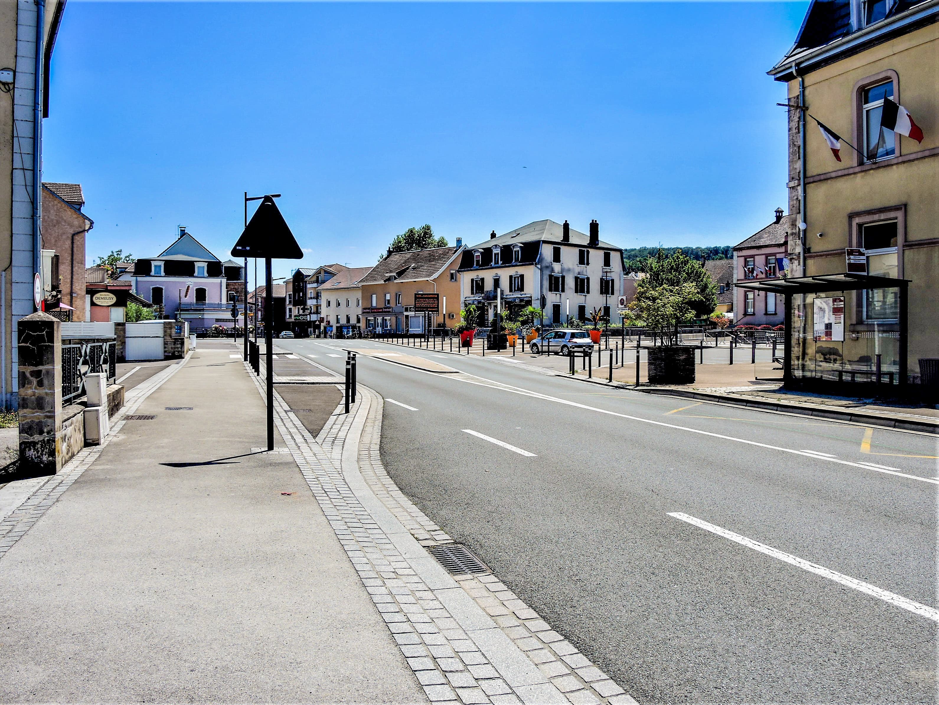 Rue du Général Leclerc à Seloncourt